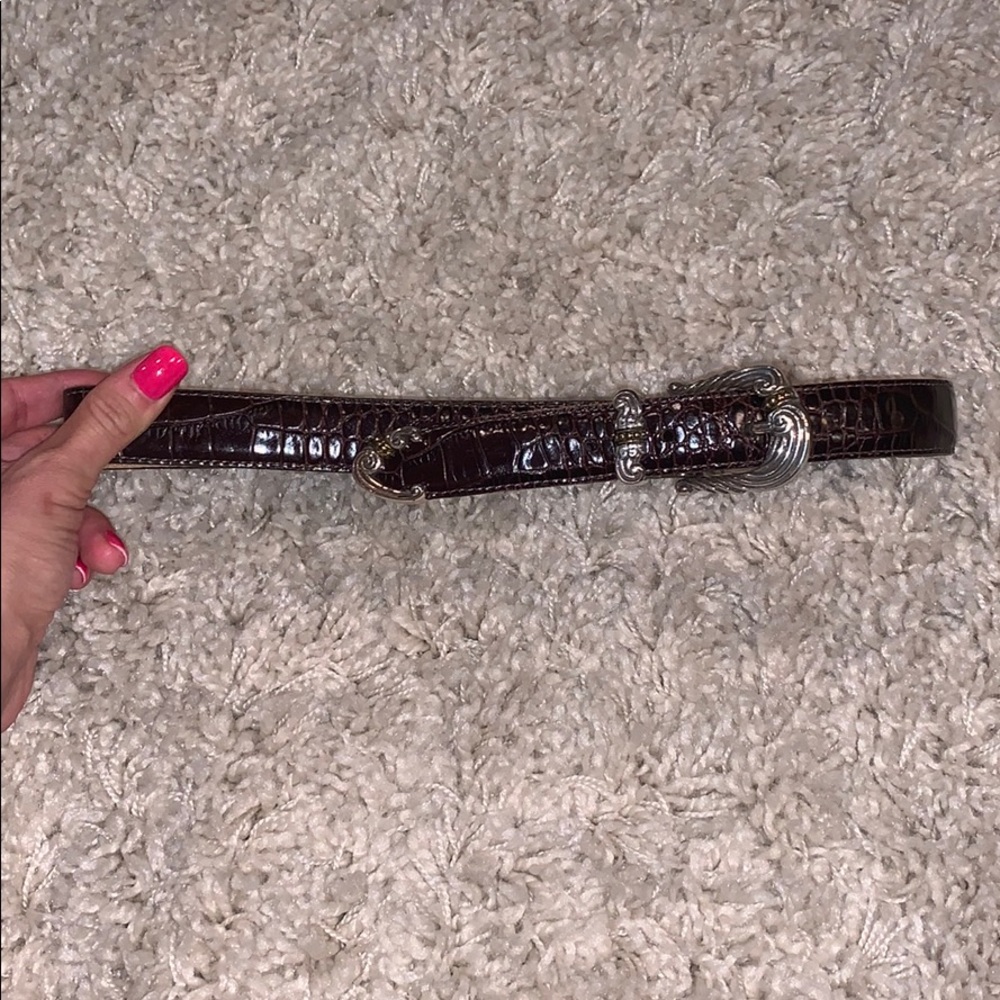 Brighton Belt (deep dark brown)